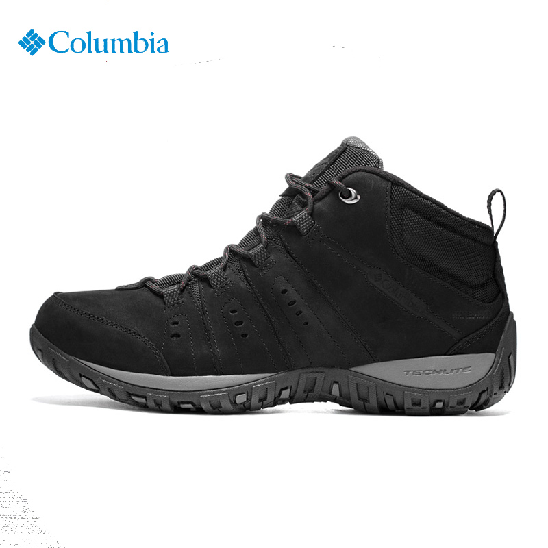 Columbia Mountaineering Shoes Men's Shoes Autumn and Winter Outdoor Sports Durable and Waterproof Mid Top Off Road Hiking Shoes DM1184