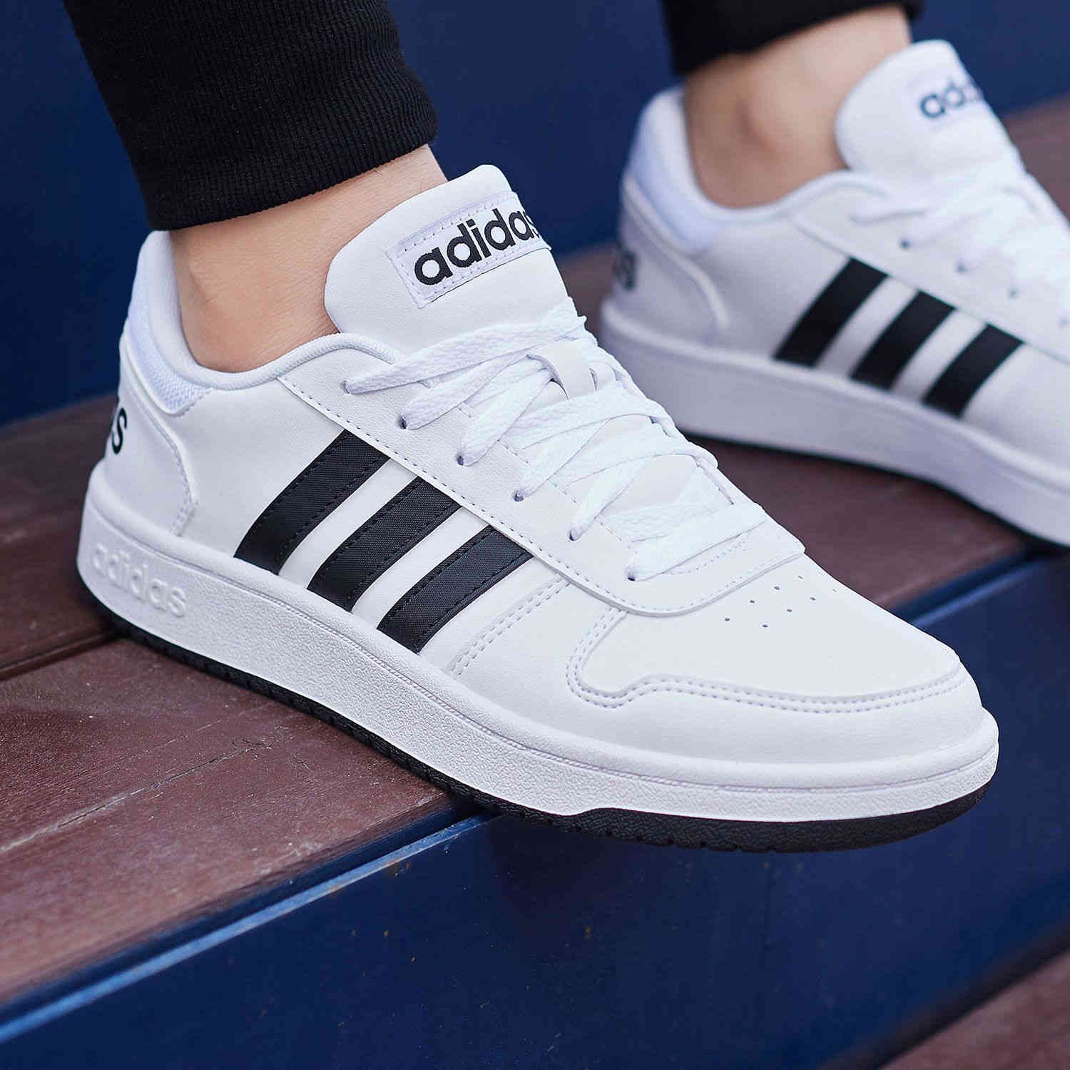 Adidas Men's Shoes 2019 Winter New Sports Shoes White Board Shoes Durable Casual Shoes F34841