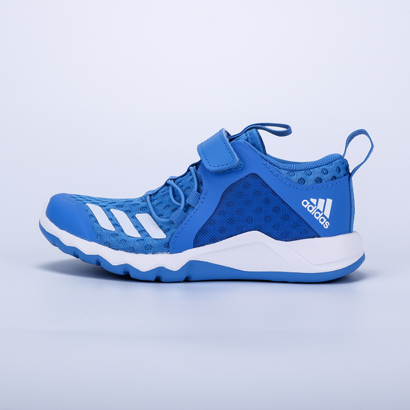 Adidas阿迪达斯男童女童鞋2019夏季新款运动鞋透气跑步鞋EF0155