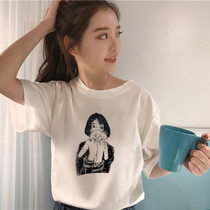 原宿风女短袖t恤