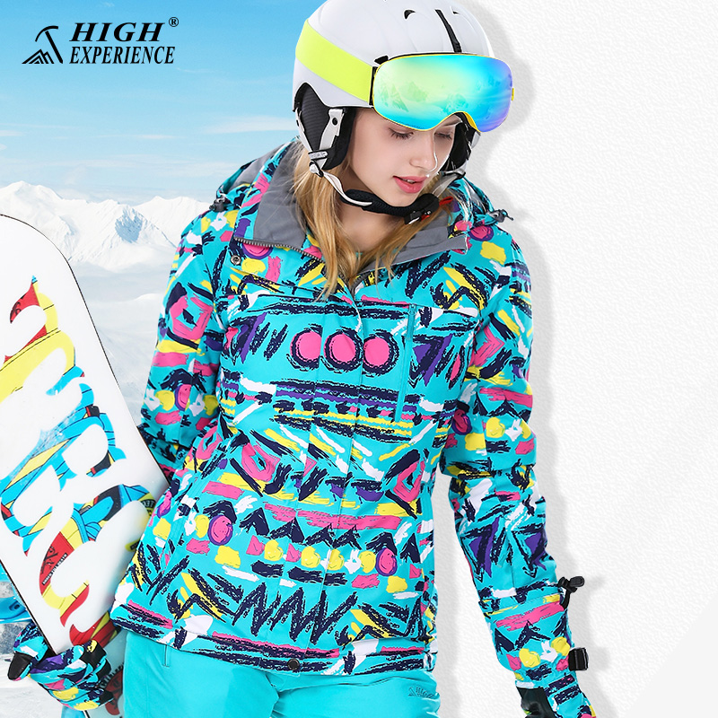 户外滑雪服女套装韩国防水加厚登山服防风冲锋衣保暖单板滑雪衣裤