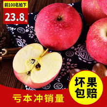 包邮 烟台水果苹果特产栖霞红富士农家新鲜吃 冰糖心苹果5斤整箱