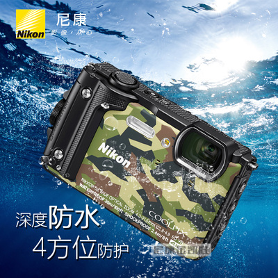 Nikon/尼康 COOLPIX W300s 水下防水相机 W300迷你旅游潜水高清4K运动