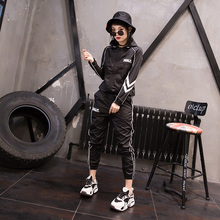 2019秋季新款休闲女秋装防晒服女连帽运动服套装韩版修身两件套潮