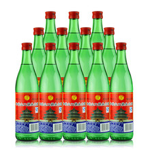 牛栏山二锅头绿瓶绿牛二56度清香型500ml*12瓶装白酒整箱
