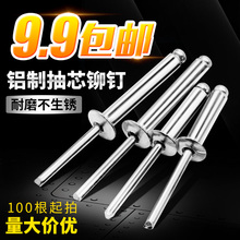 5mm 3.2 拉铆钉铝制抽芯铆钉 2.4 开口型平圆头抽芯拉钉 法瑞钠