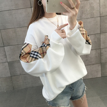 2018早秋新款初秋天超火卫衣女装外套长袖韩版宽松百搭学生上衣服图片
