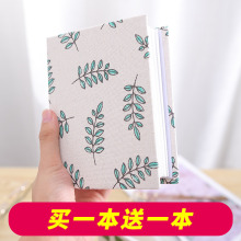 买一送一 布面小清晰系相册影集相册本插页式家庭5寸6寸过塑可放