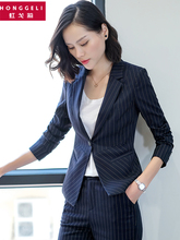 2018新款秋装韩版修身chic小西装女装外套短款百搭长袖西服女上衣图片