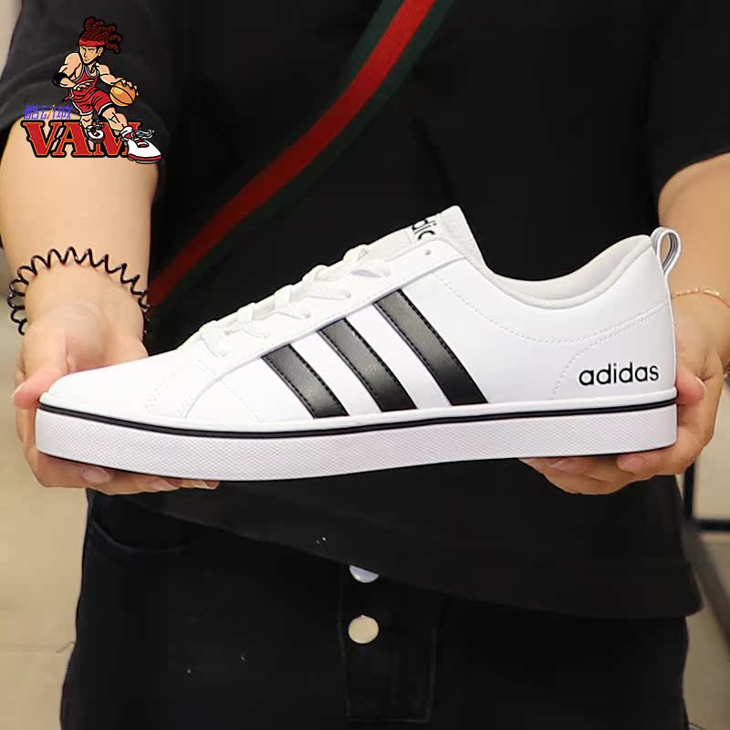 Adidas NEO Men's Shoes 2019 New Little White Shoes Low Top Sports Casual Shoes Board Shoes AW4594B74494