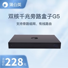 蒲公英G5千兆旁路组网盒子硬盘变云盘家庭云盘异地组网虚拟局域网硬盘共享器弱电箱私有云NAS伴侣有线路由器