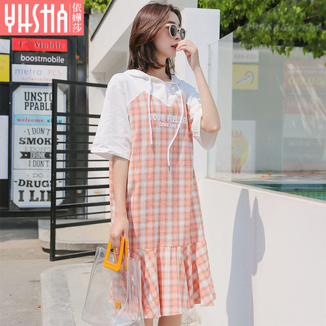 依嬅莎2018依嬅莎女装夏季连衣裙商品大图