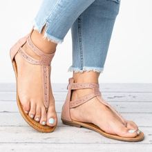 shoes Women summer Flat 43女凉鞋 sandals 大码 сандалии