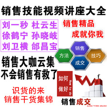 专业销售培训视频课程 销售技能技巧视频讲座大全集
