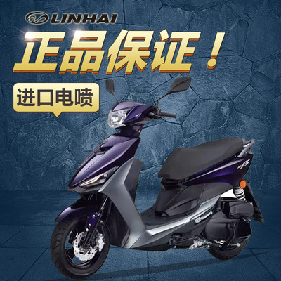 正品林海格格FS110进口电喷踏板摩托车新巧格100鬼火福喜燃油机车