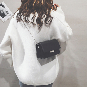 上新小包包女2019春季新款小方包韩版潮单肩斜挎包链条ins超火包