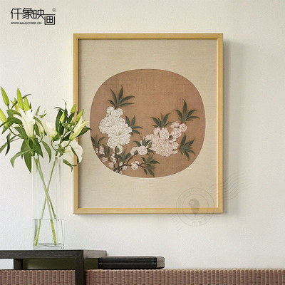 团扇装饰画领取优惠券