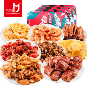 哈哈镜肉类零食大礼包