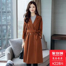 风衣女中长款韩版春秋季2018新款女装端庄大气时尚气质秋款外套潮图片