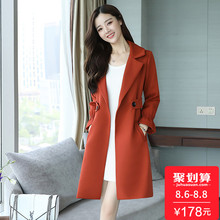 风衣女中长款韩版春秋装2018新款女装收腰显瘦春季时尚百搭外套潮图片