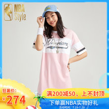 连衣裙运动宽松短裙 休闲短袖 Style潮流服饰勇士队夏季女款 NBA