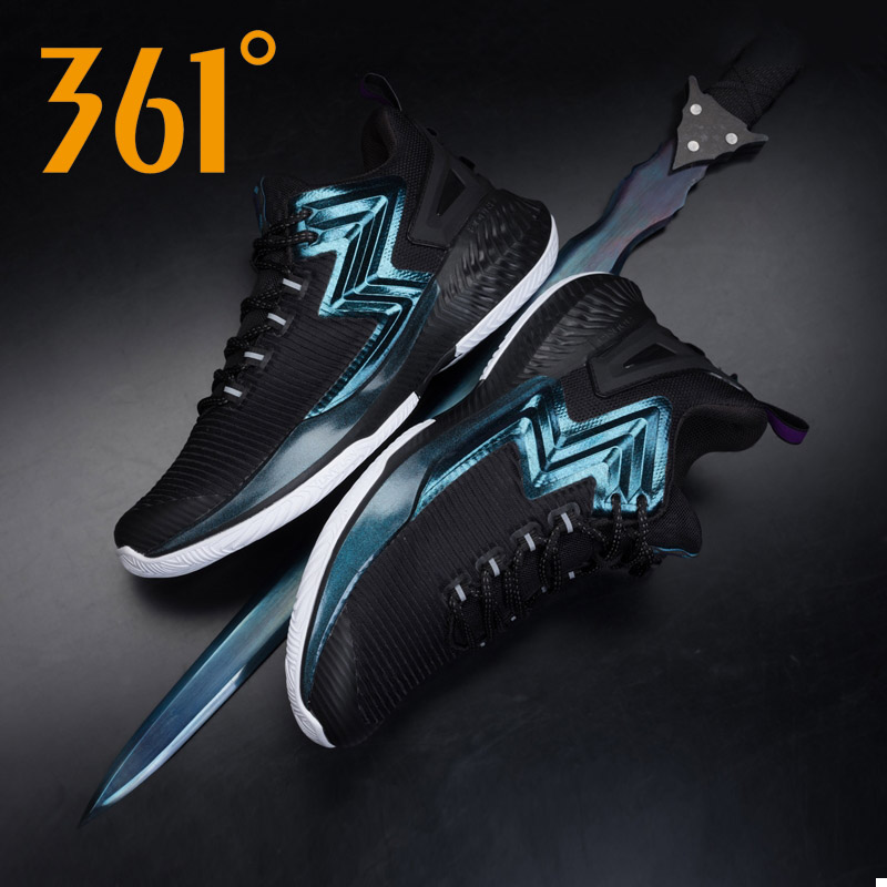 361 degree basketball shoes, 2019 spring and summer new anti slip and wear-resistant sports shoes, 361 authentic student basketball boots