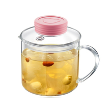 小熊养生壶配件YSH A03C5煮茶壶体玻璃壶身过滤网煮花茶盖子内胆