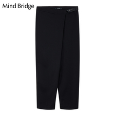休闲裤 简约休闲长裤 女士韩版 Bridge百家好女装 时尚 Mind MQPT523A