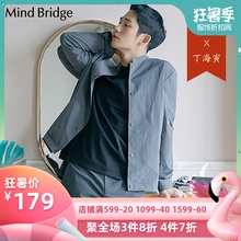 韩版 休闲潮MTTS3121 2019夏季新品 Bridge短袖 百家好男装 T恤衫 Mind