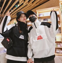 情侣装2018新款韩版宽松百搭卫衣春秋季ins超火长袖男女上衣班服