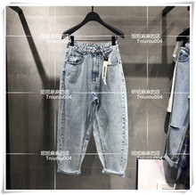 2019年夏季新款百家好专柜正品女士牛仔裤HTDP521B-598
