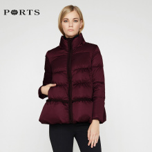 Ports/宝姿女装2018秋季新品立领A型短羽绒服面包服LV9U009DZP020图片