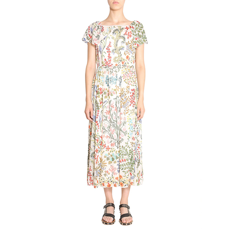 Valentino/华伦天奴 女士新款时尚碎花连衣裙长裙商品大图