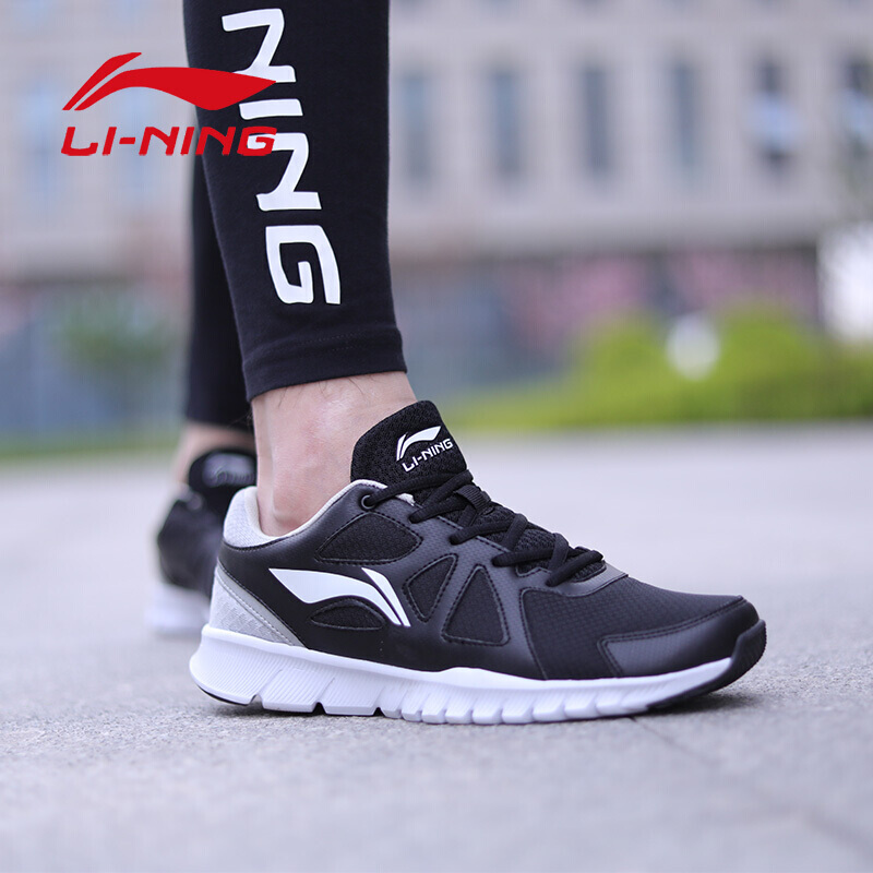 Li Ning Running Shoes Men's Shoes Summer Breathable Men's Sports Shoes Flagship Official Website Broken Size Mesh Breathable Casual Running Shoes