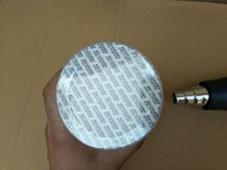 PVC热收缩膜塑封吸塑膜瓶盖防盗膜一次性仅限本店同款瓶子使用