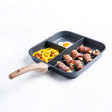 自营 Carote瑞士麦饭石早餐锅平底不粘锅多功能煎锅28CM