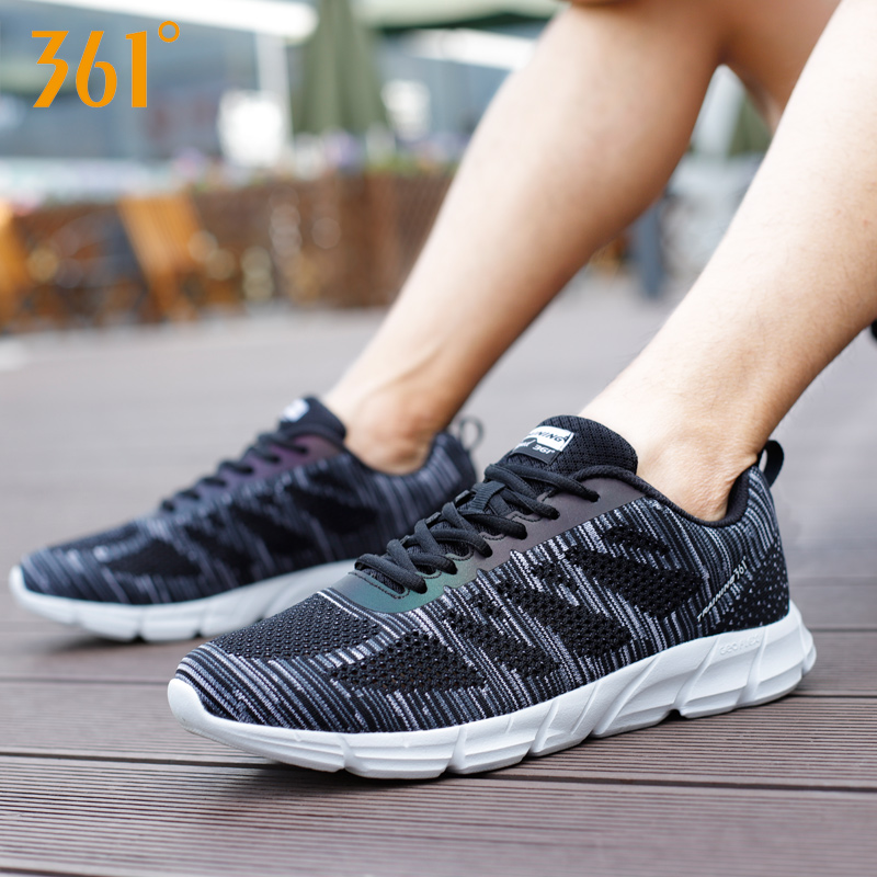 361 men's shoes, sports shoes, autumn mesh breathable, lightweight, casual and wear-resistant 361 running shoes, casual shoes