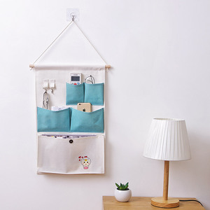 宿舍布艺收纳挂袋