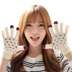 秋冬保暖加厚触摸屏手套