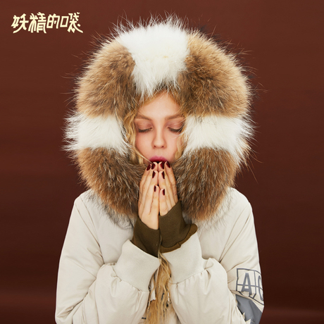 妖精的口袋拉链外套大衣潮秋装2018新款长款加厚白鸭绒羽绒服女商品大图