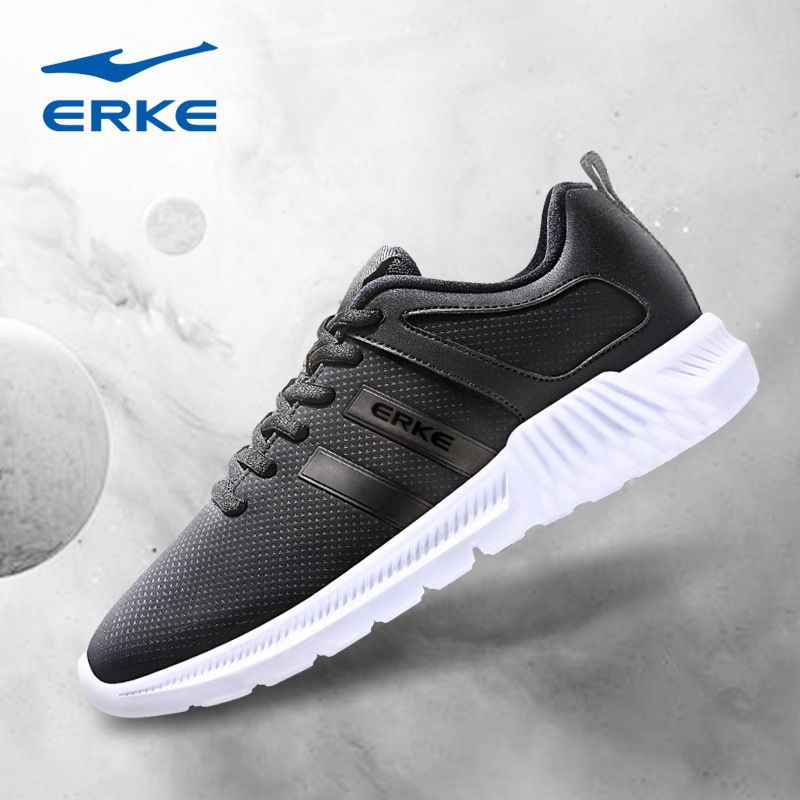 ERKE Women's Shoes Running Sneakers 2018 Autumn New Wear resistant Light comfortable Super light Casual Shoes Women