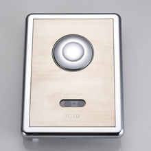 TOTO 自动感应加手动电磁阀大便感应器 蹲便感应大便器冲洗阀面板