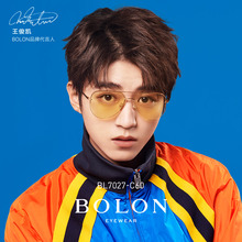 BOLON暴龙个性 潮流墨镜王俊凯同款 多色换片太阳矩信时尚 BL7027