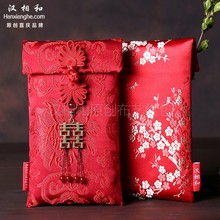 红包袋结婚创意大红包高档婚礼个性 万元 布艺礼金包2019生日利是封