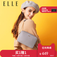 ELLE女包斜挎包包女2018新款 单肩包90327小跨包链条包女士小方包