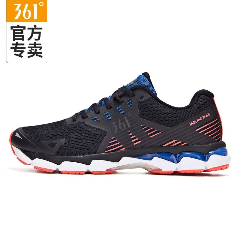 361 Men's Shoe Sports Shoe 2019 Autumn 361 Degree Woven Running Shoe