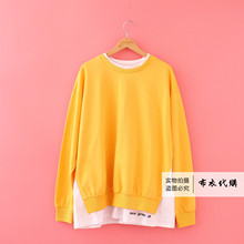 拉夏贝尔国内正品代购Puella2018秋装新款20012410-269卫衣上衣女图片