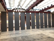 移动活动折叠隔断饭店折叠包厢会议室折叠墙酒店 宴会厅屏风展厅墙