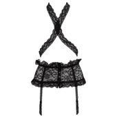 法国奢品 Aubade蕾丝连体式吊袜带 BOITE A DESIR P052