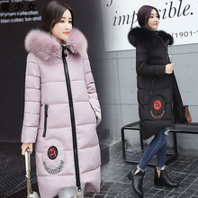 外套加厚清仓女反季棉衣女中长款韩版羽绒棉服女装棉袄女2018新款图片